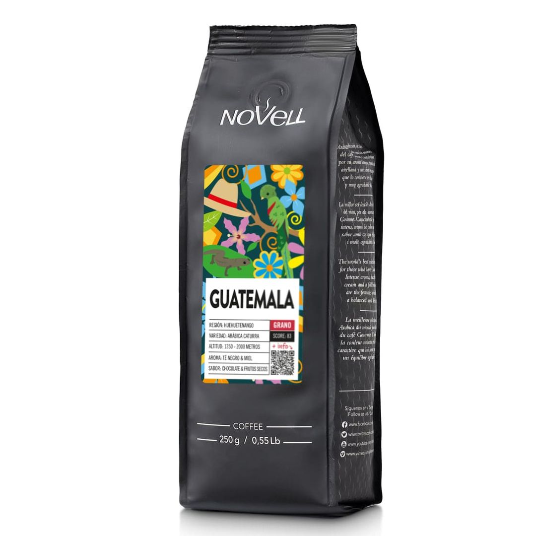 Café - Grano Origen Guatemala - 4x250g