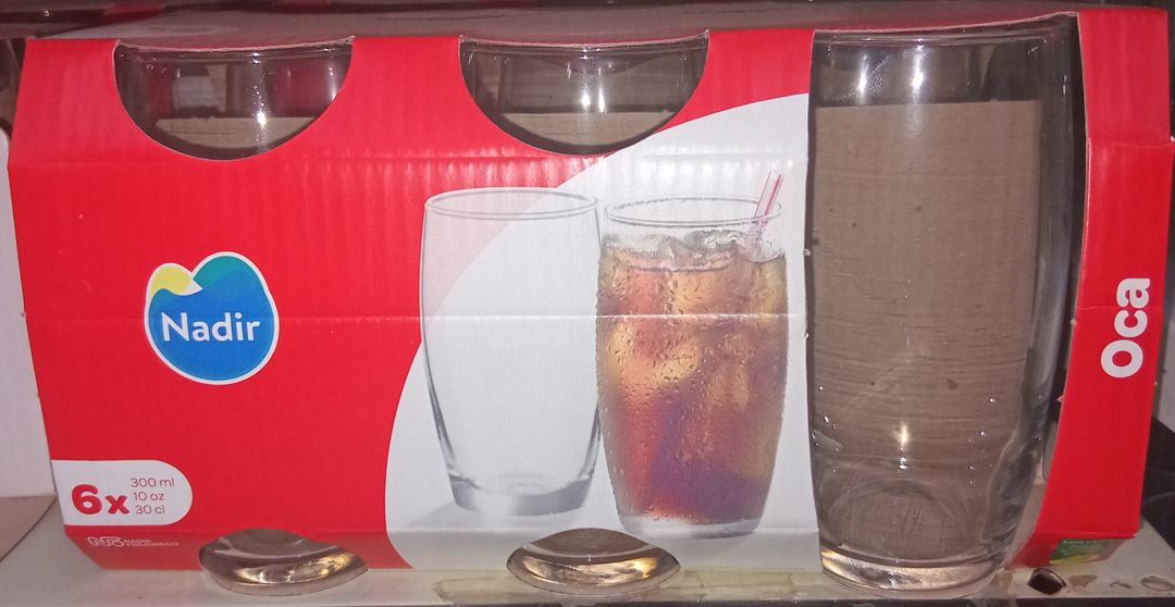 No Nadir Oca Glass 300ml 6'S