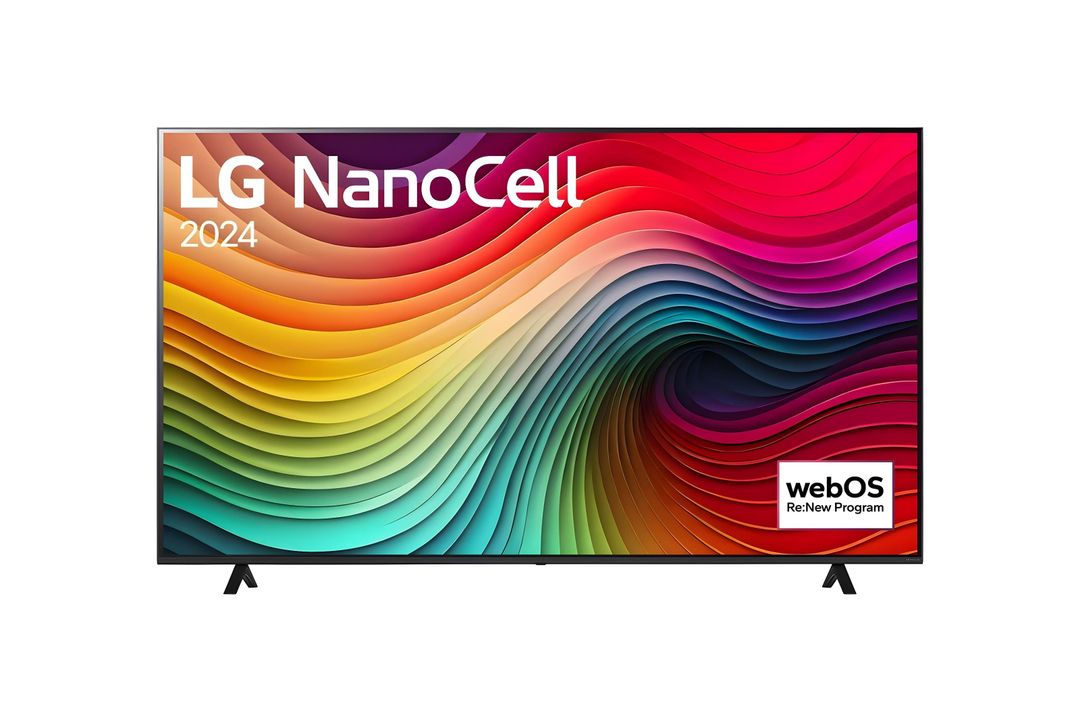 Smart TV  LG NanoCell NANO80 4K, 55 pouces, Télécommande Magique IA HDR10 webOS24 2024