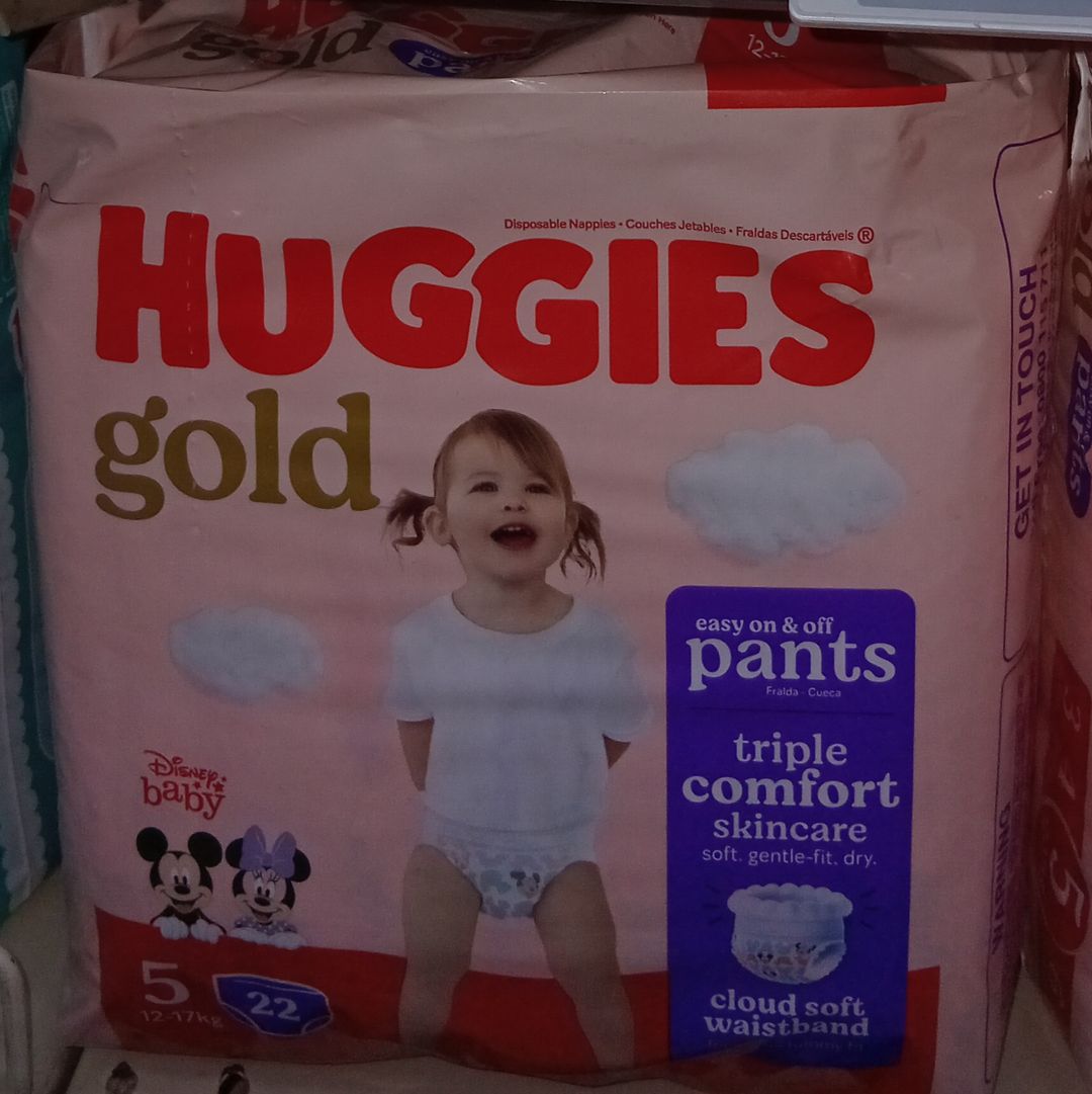 Huggies  Pants Gold N°5 12-17kg 22’S