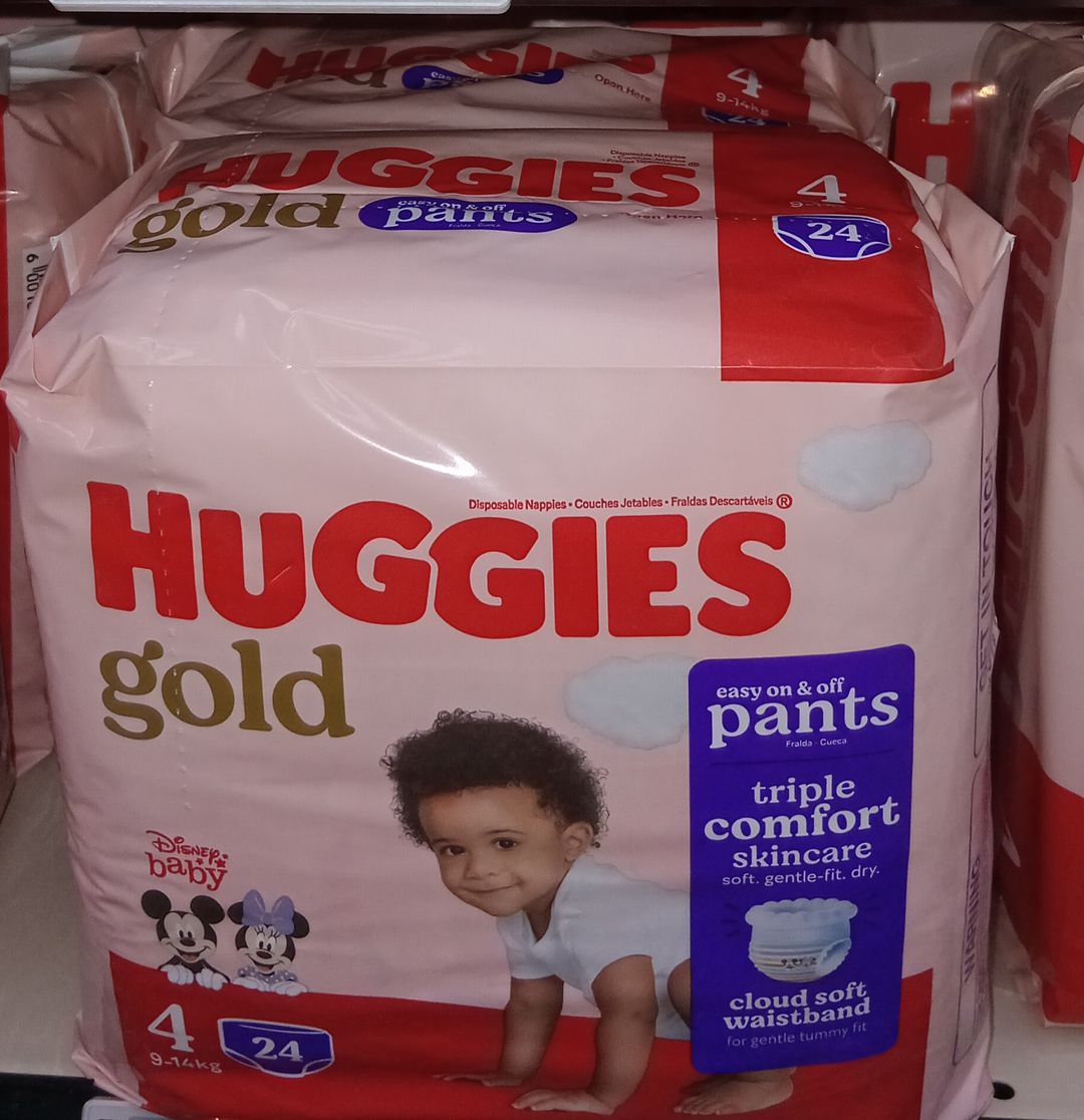 Huggies Pants Gold N°4 9-14kg 24’S