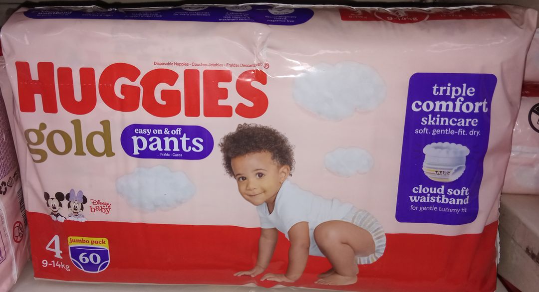 Huggies Pants Gold N°4 9-14kg 60’S