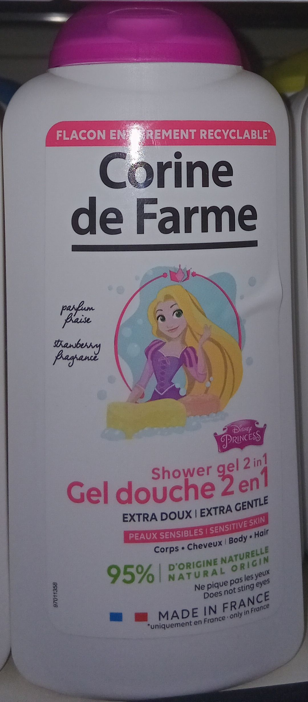 Corine De Farme Gel Douche 2En 1 Disn.Princess 300ml