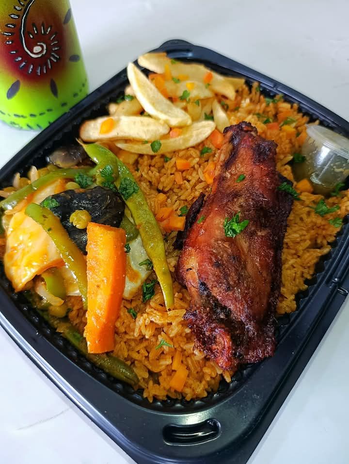 Riz au gras Aileron Chez Afro