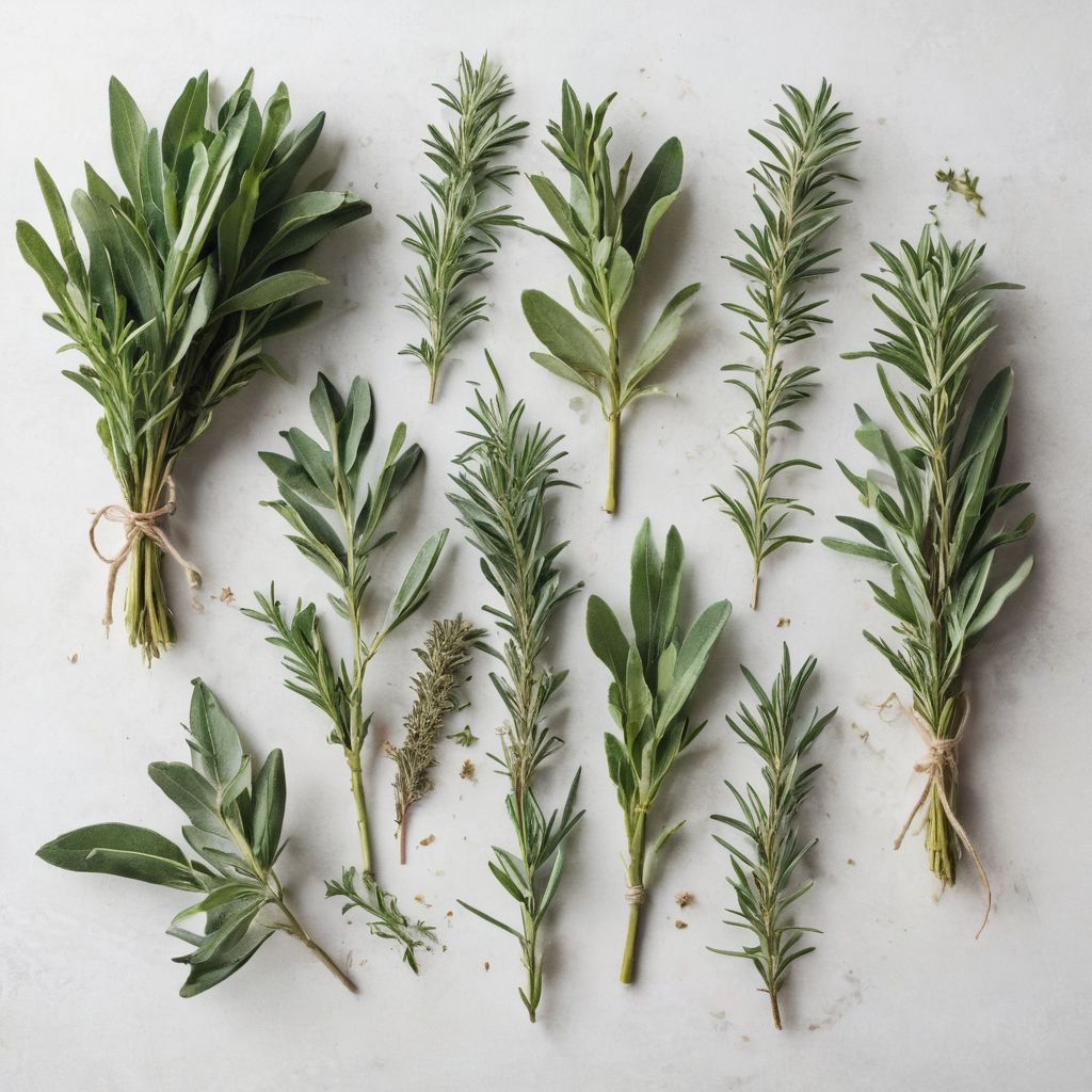 Fresh Herb Mix (Sage, Rosemary, Oregano, Thyme) / Mezcla de Hierbas Frescas 40g (Salvia, Romero, Orégano, Tomillo)
