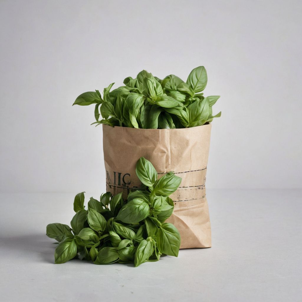 Basil per bag / Albahaca por bolsa