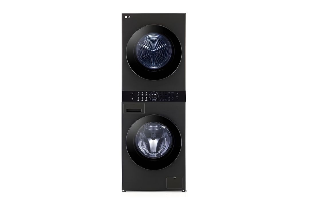  LG WashTower™ 13/10 kg avec Centre Control™ – Couleur Acier Noir