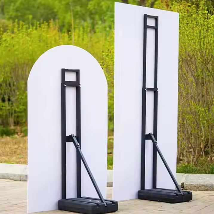 Height Adjustable Portable Foldable KT Board Poster Stand