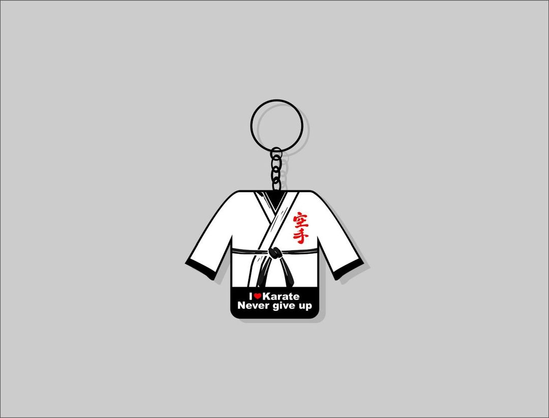 Karate Key Chain
