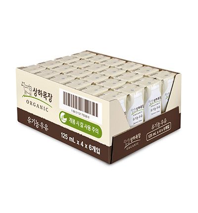 상하목장 유기농우유 Organic Milk 125ml*24