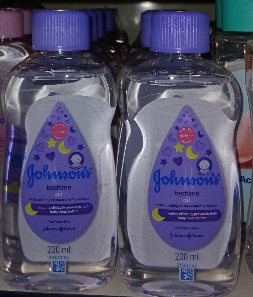 Johnsons Bedtime Oil 200ml