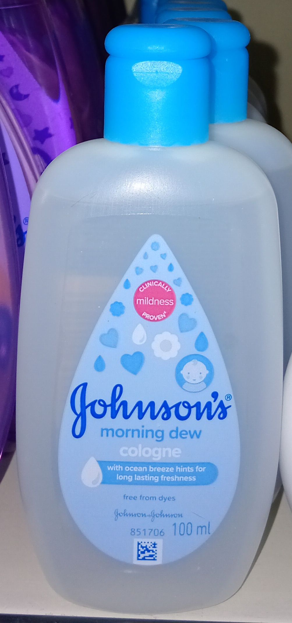 Johnsons Baby  Cologne Splash 100ml
