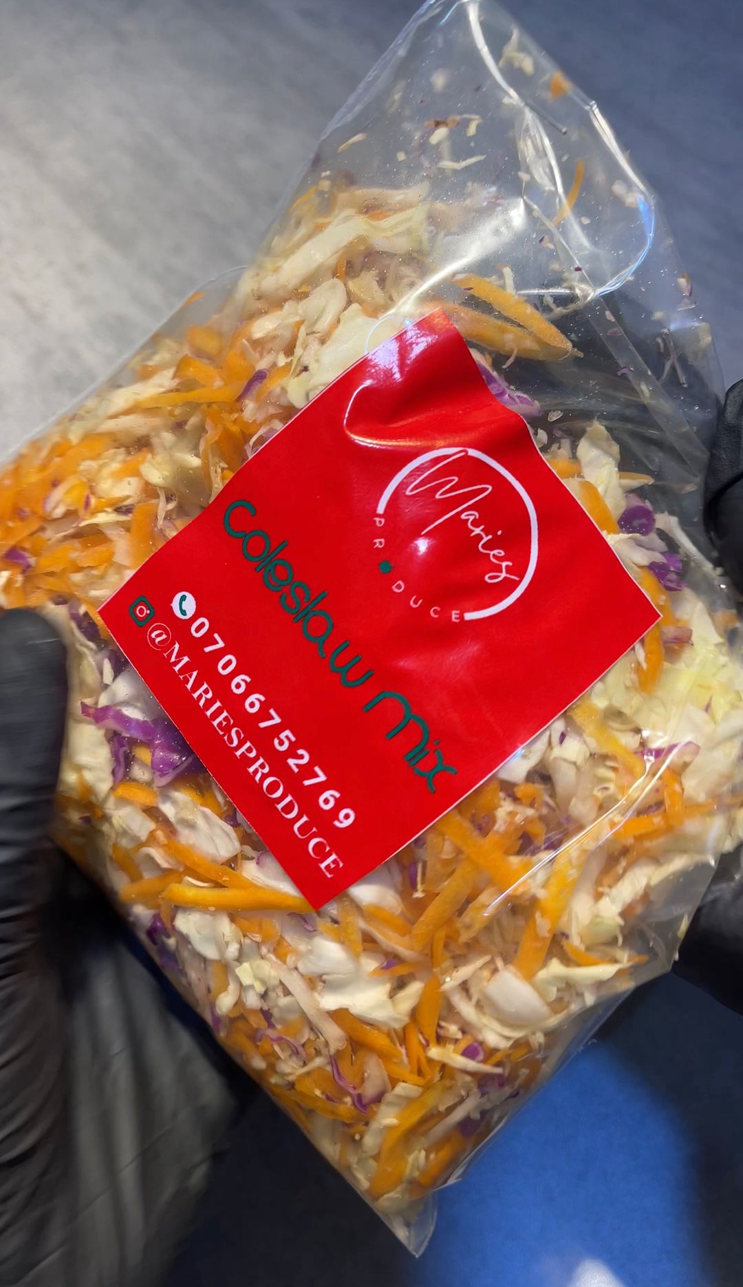 Tri colour coleslaw 500g