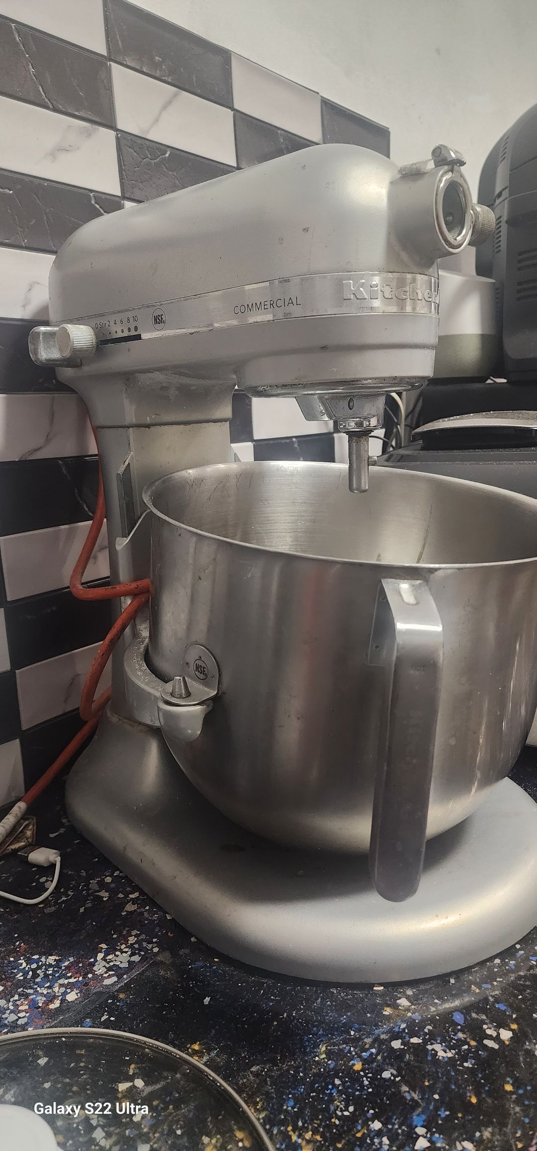 Kitchenaid 8qt professional mixer