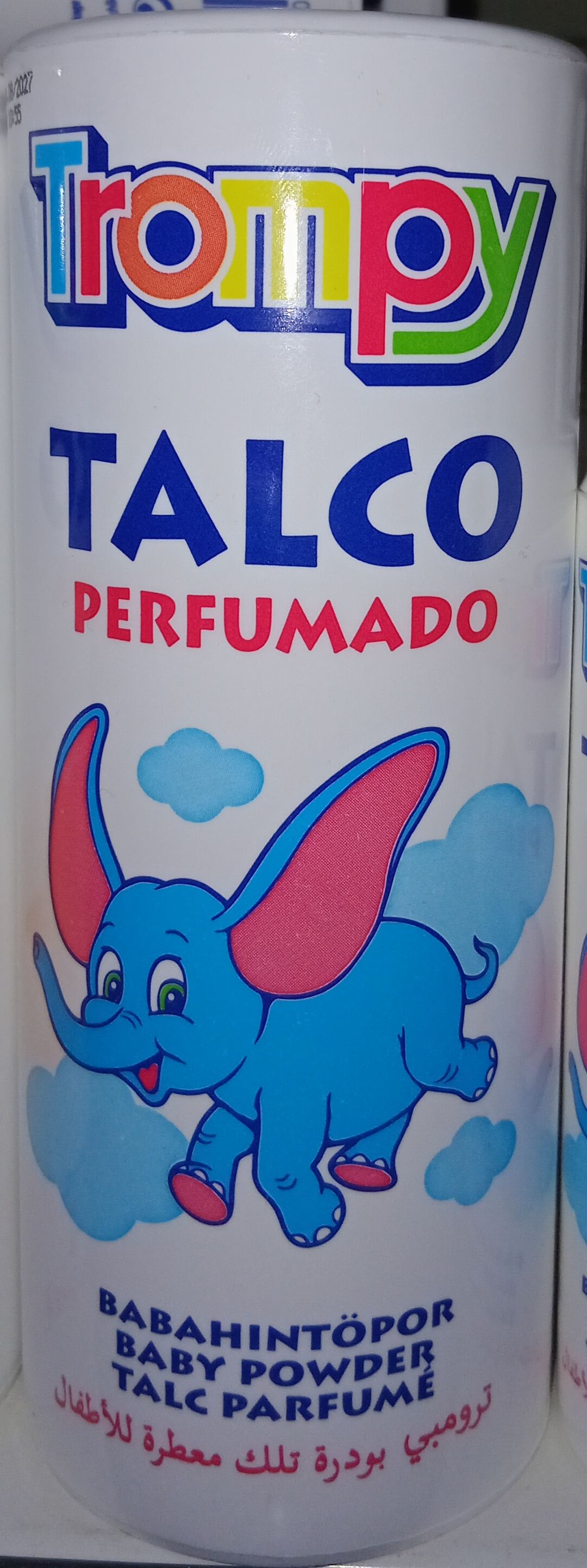 Trompy Baby Powder Perfumado Blue 250g