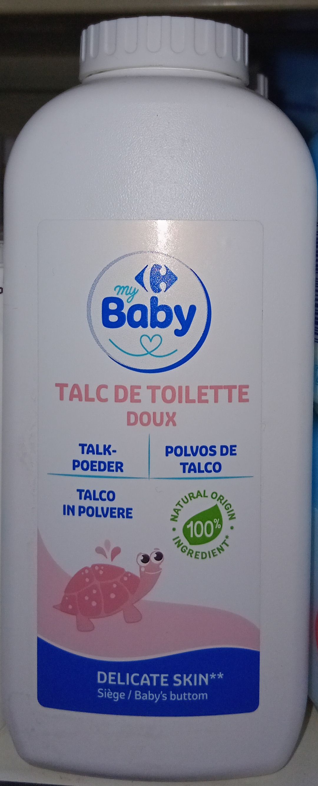 Crf Baby Talc Toilette Doux 250gr