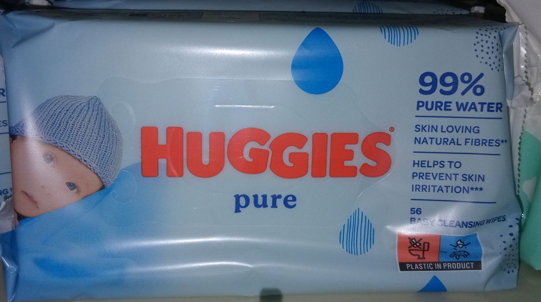 Huggies Baby Wipes Pure 56'S
