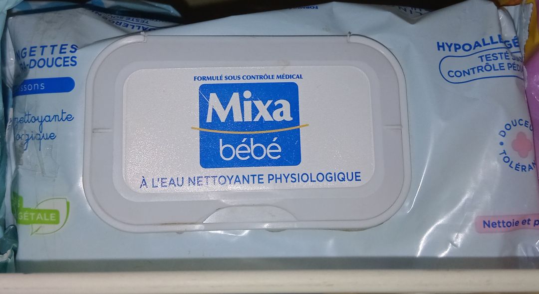 Mixa Bebe Lingettes Nettoy Physiologiques 72'S