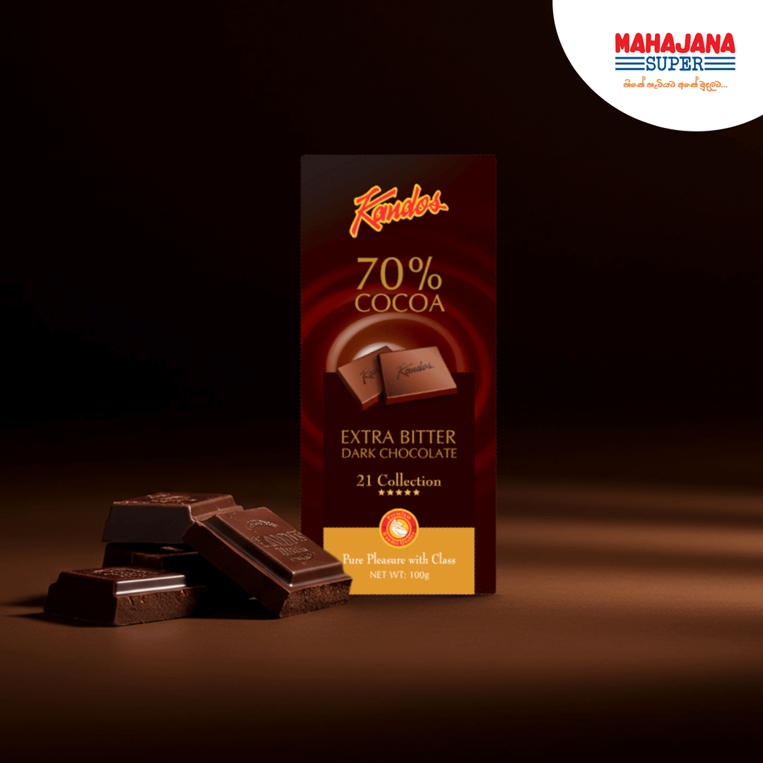 Kandos Extra Bitter Dark Chocolate 100g