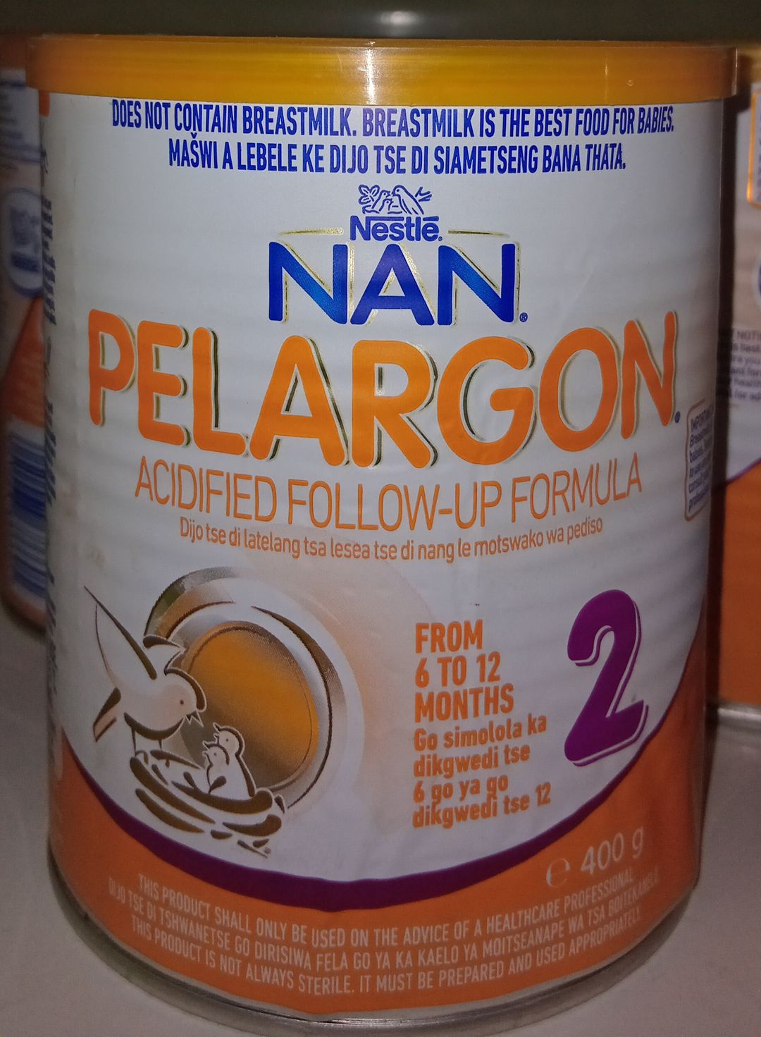 Nestle  Nan Pelagron 2. 400gr