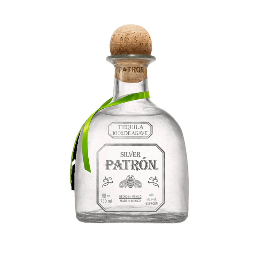 Patron Silver Tequila, 750ml.