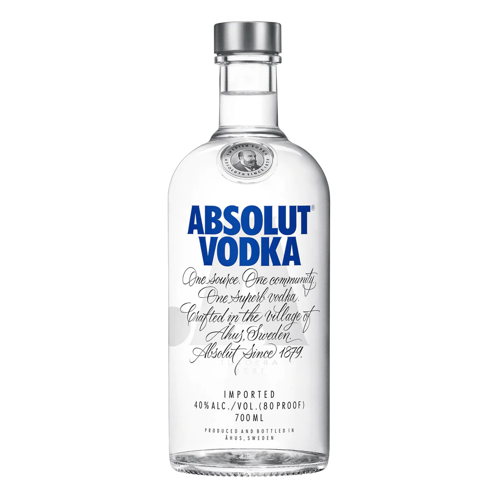 Absolut Vodka, 1L.