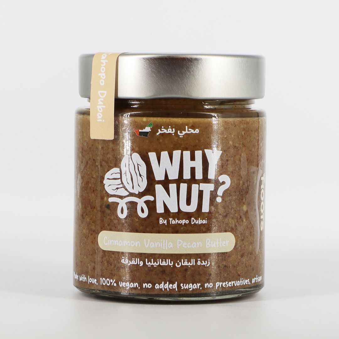 Why Nut Cinnamon Vanilla Pecan Butter 250g