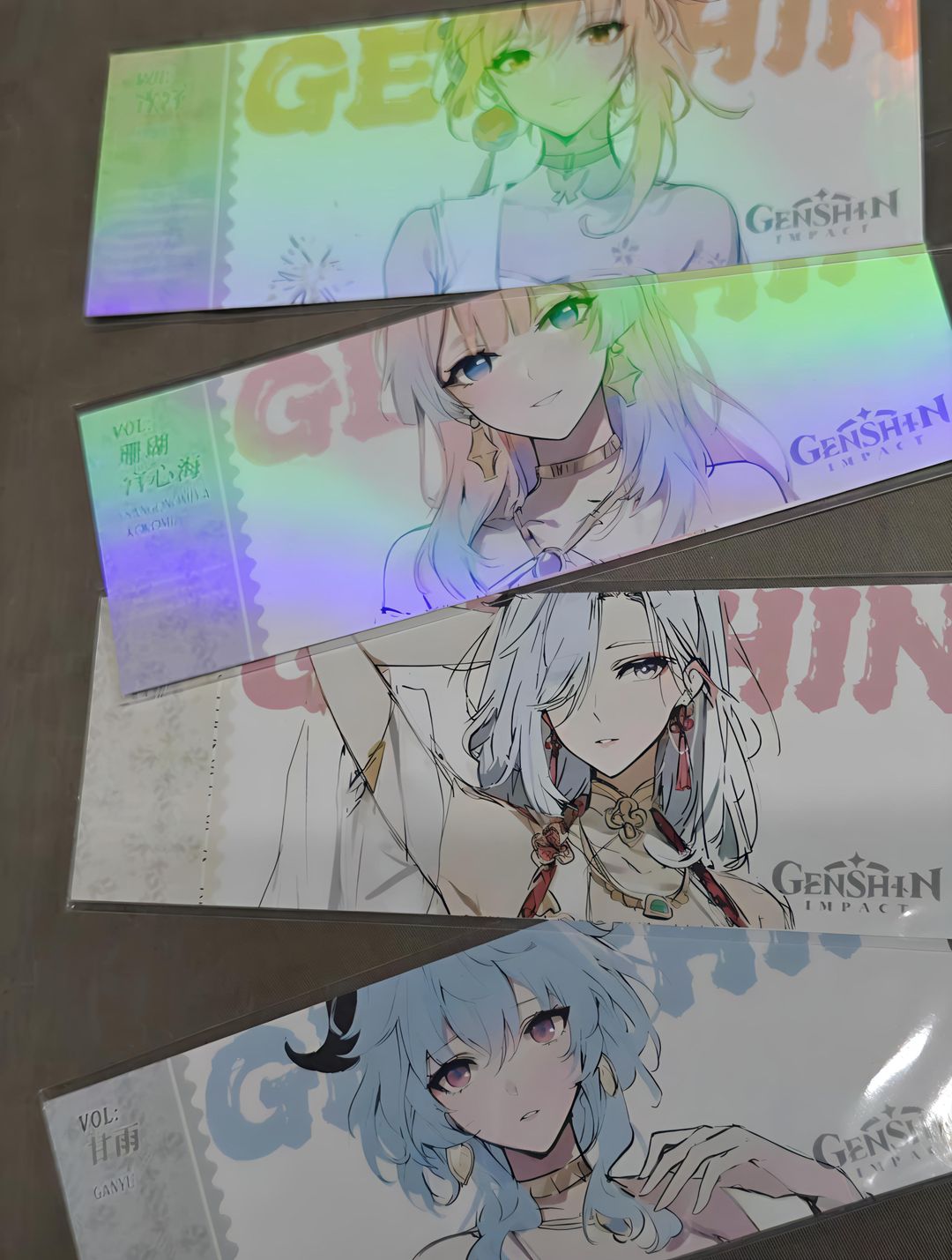 Genshin Impact Laser Art Tickets | Kokomi, Ganyu Designs