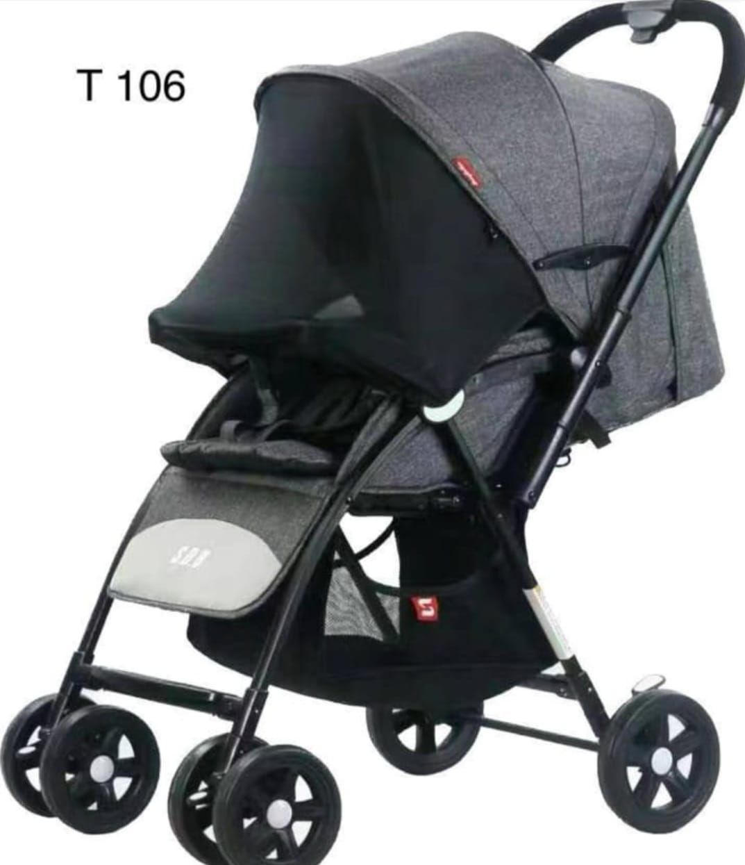 Baby stroller  With a reversible handle 