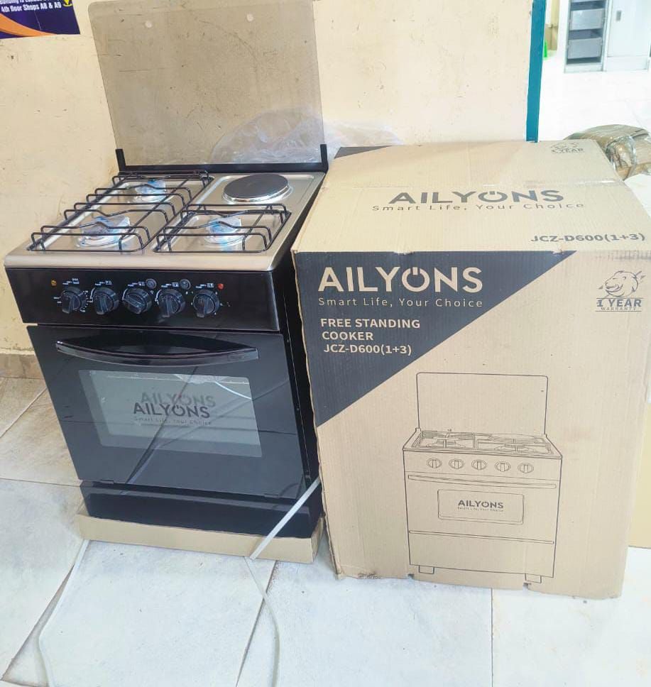 60*60 Ailyons 3+1 standing cooker 