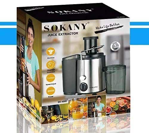 Sokany  Juicer Juice Extractor 800watt