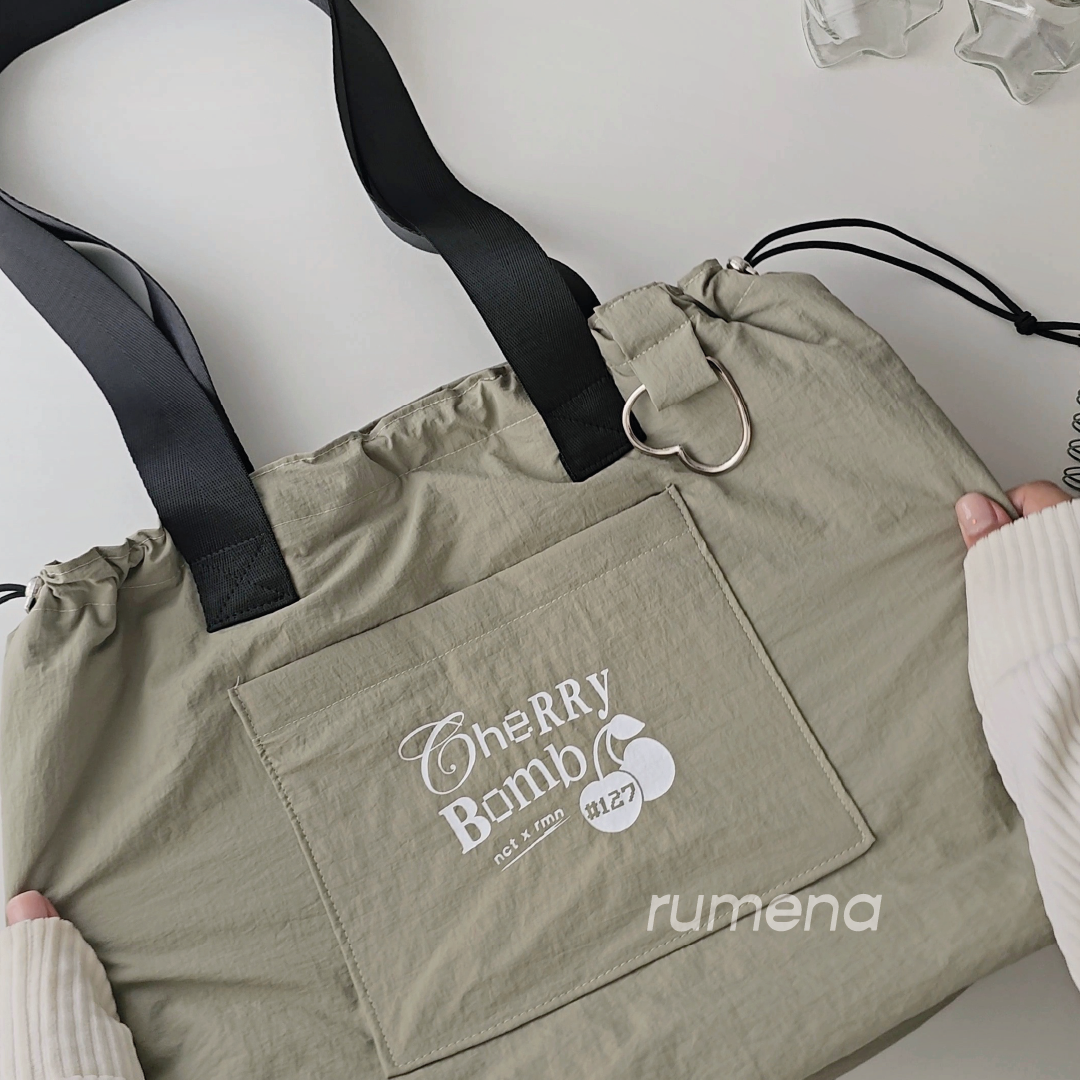 Tote Puffer Cherry Bomb