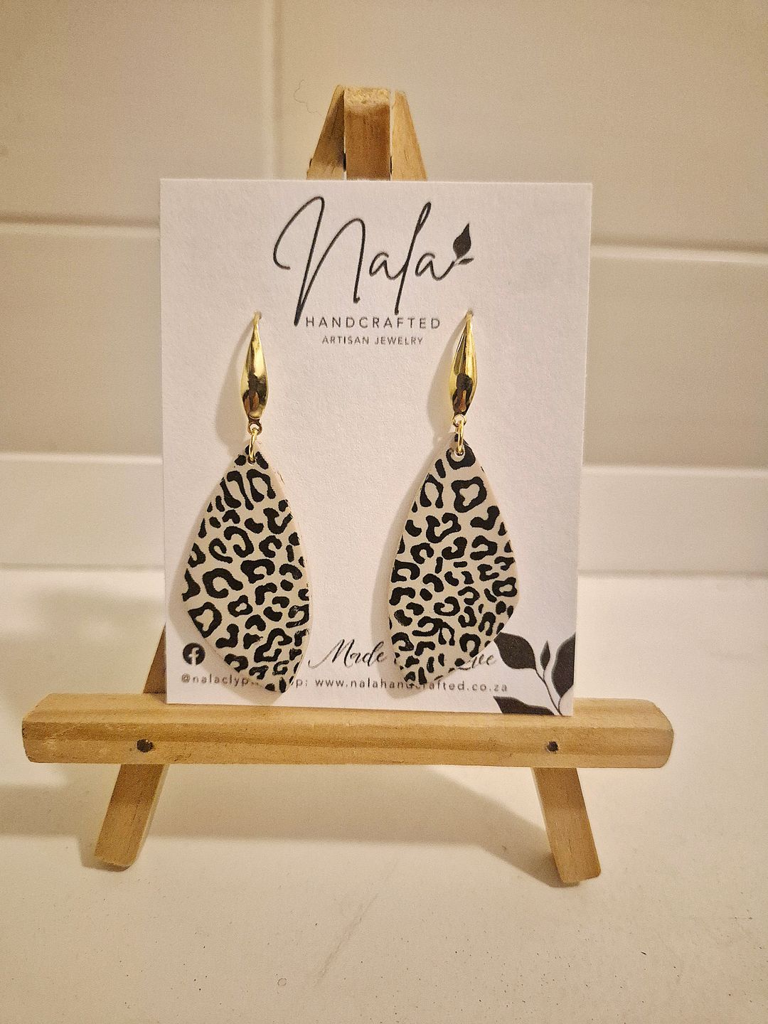 Leopard print dangle 2