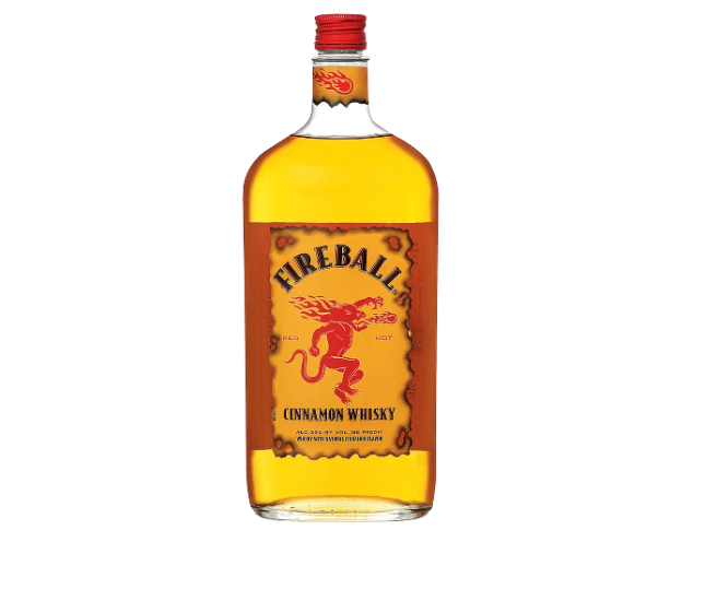 Fireball Cinnamon Whisky, 1L.