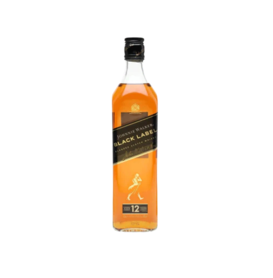 Johnnie Walker Black Label Blended Scotch, 1L.
