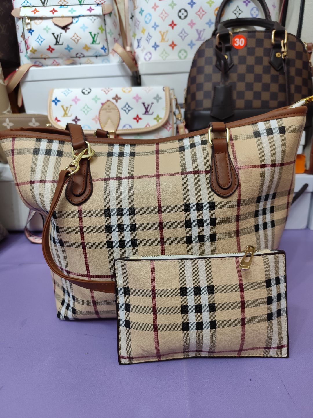 Bolsos BUR, shopper con cartera