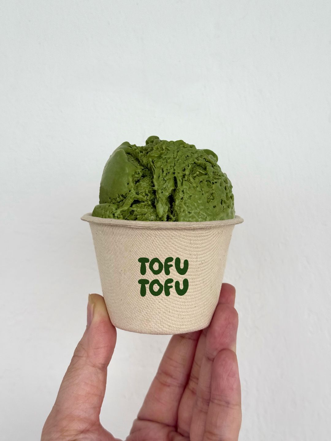 in house matcha ice cream