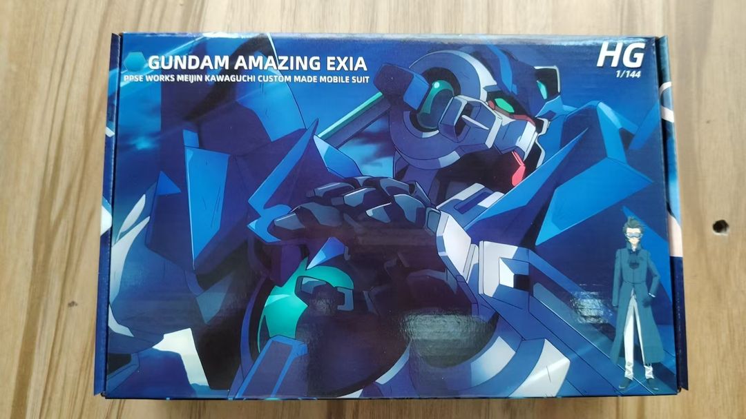 DP HG 1/144 Amazing Exia Galaxy Seiko Inclue Stand