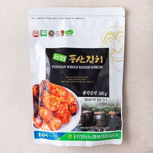 풍산총각김치 Ponytail Radish Kimchi  500g