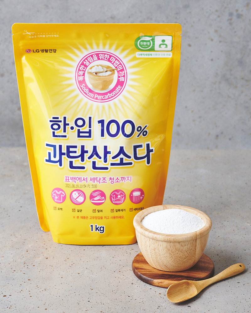 엘지생활건강 한입100% 과탄산소다 1kg