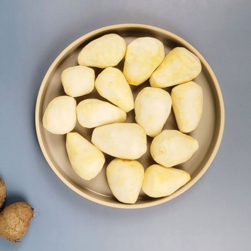 국산 깐알토란  Korean Peeled Baby Taro 250g