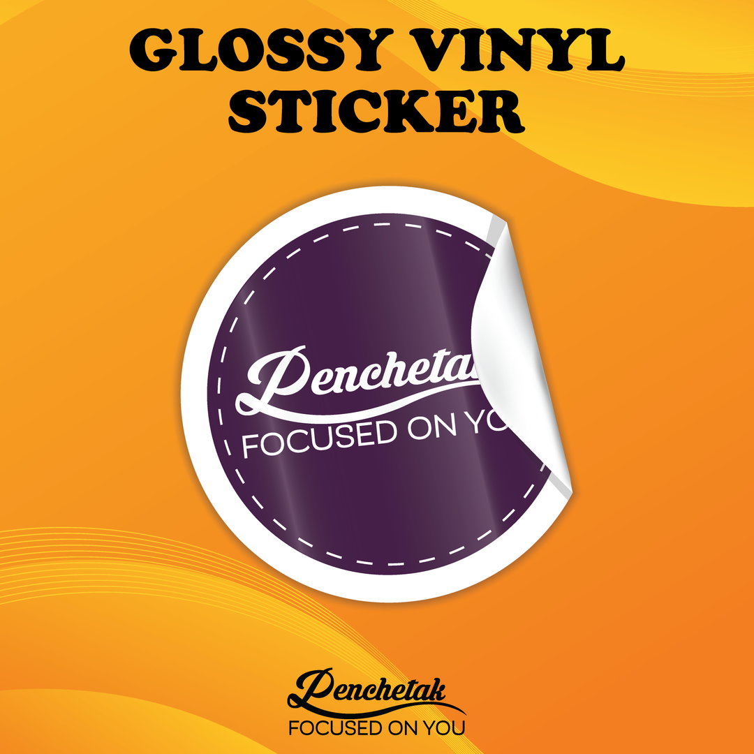 Glossy Vinyl Sticker