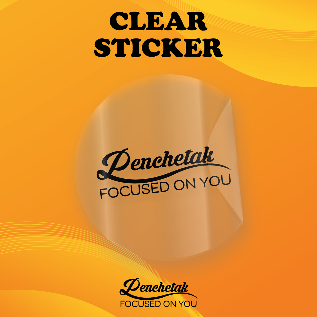 Clear Sticker