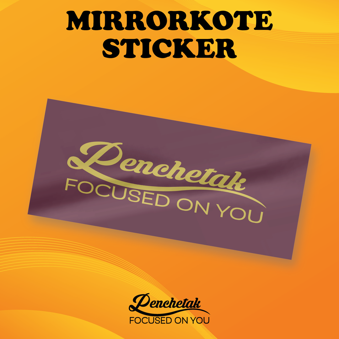 Mirrorkote Sticker