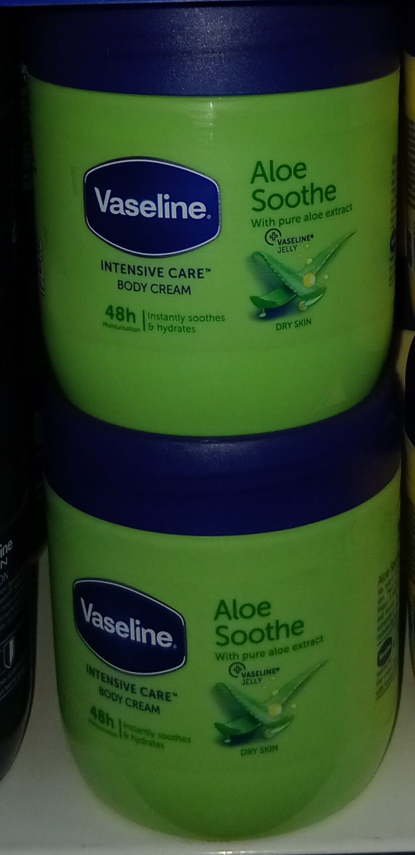 Vasel. B.Cr Aloe Soothe 400ml