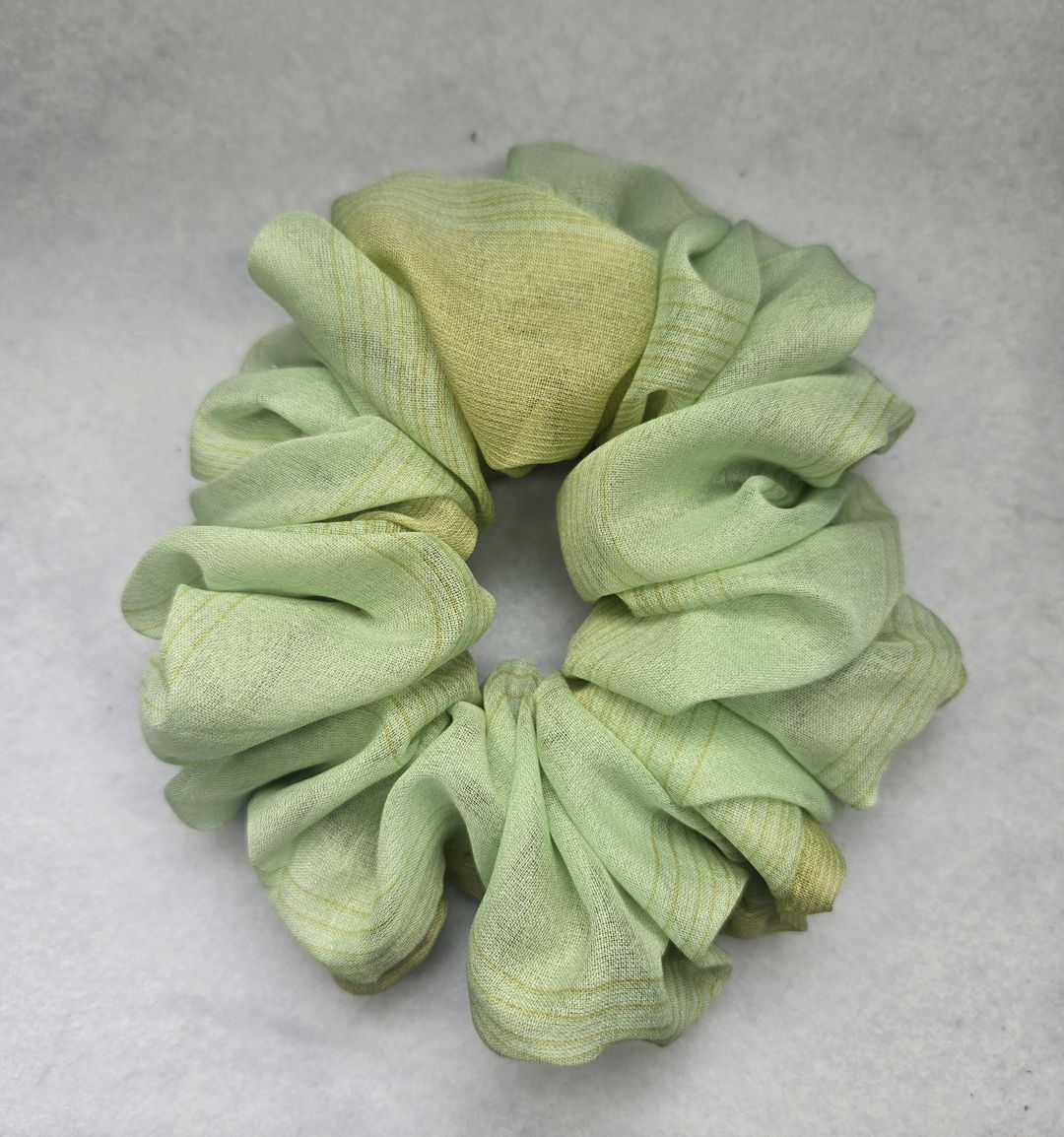 Green Apple Scrunchie