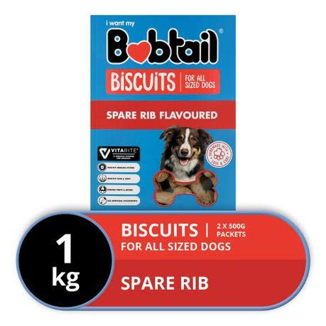 Bobtail Biscuits Spare Rib 1kg