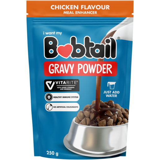 Bobtail Gravy Powder Chicken Flavour 250gr