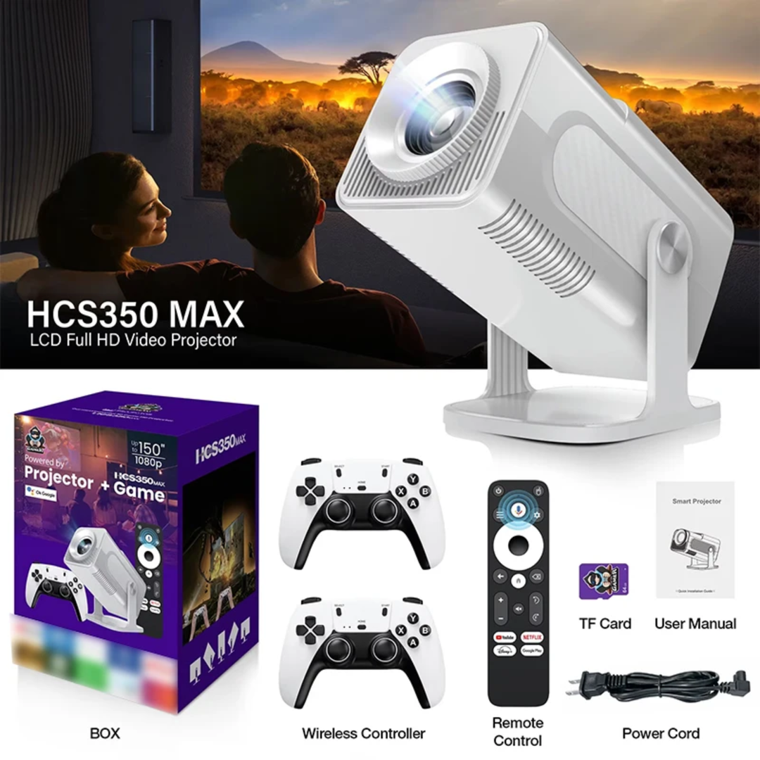 Retro Classic video Gaming + Projector