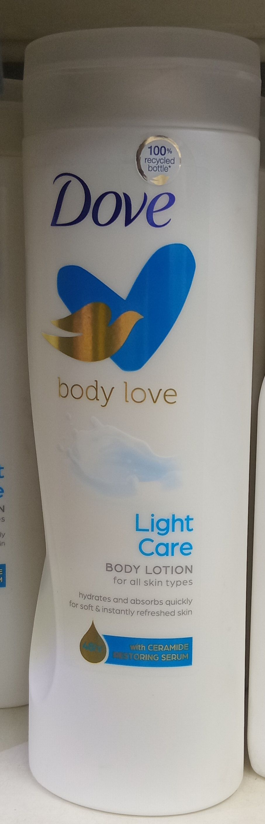 Dove Body Lot Light Care 400ml